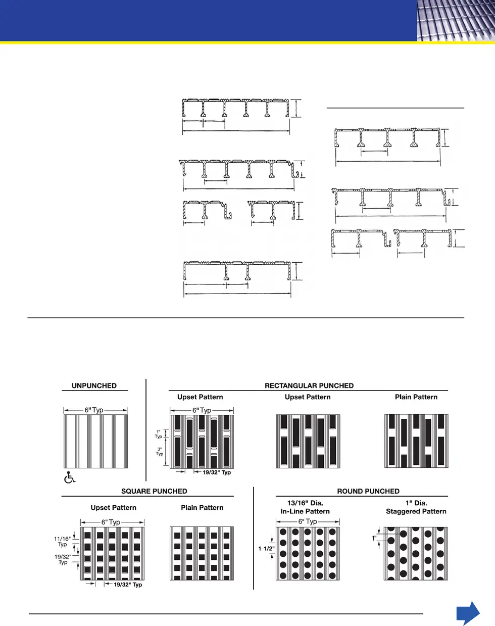 Bar Grating Computer Drawing Entire Bar Grating Section