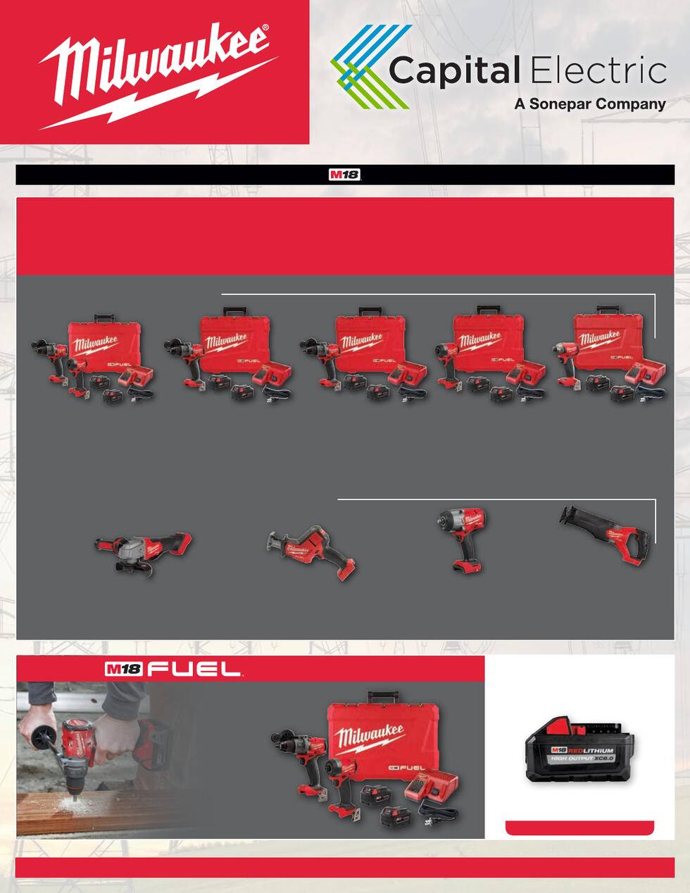 Milwaukee store m18 promotions