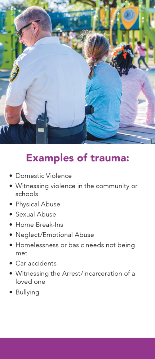 Trauma Examples Child Trauma Brochure