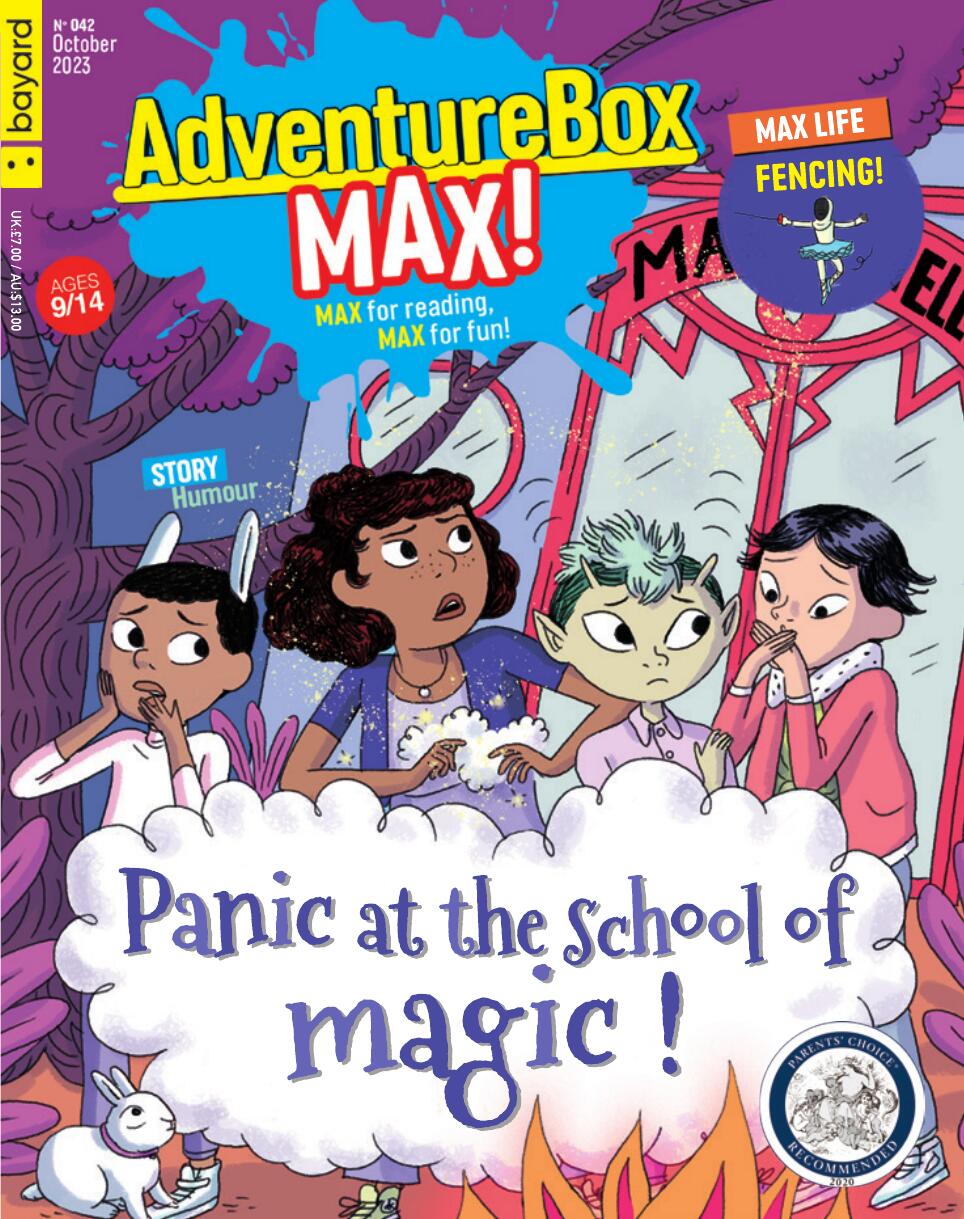 ADVENTUREBOX MAX : reading story with games, 9 to 13