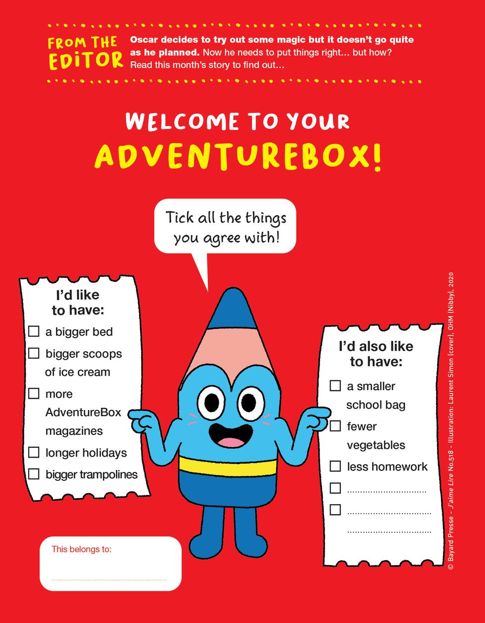 Adventure Box – Bayard jeunesse