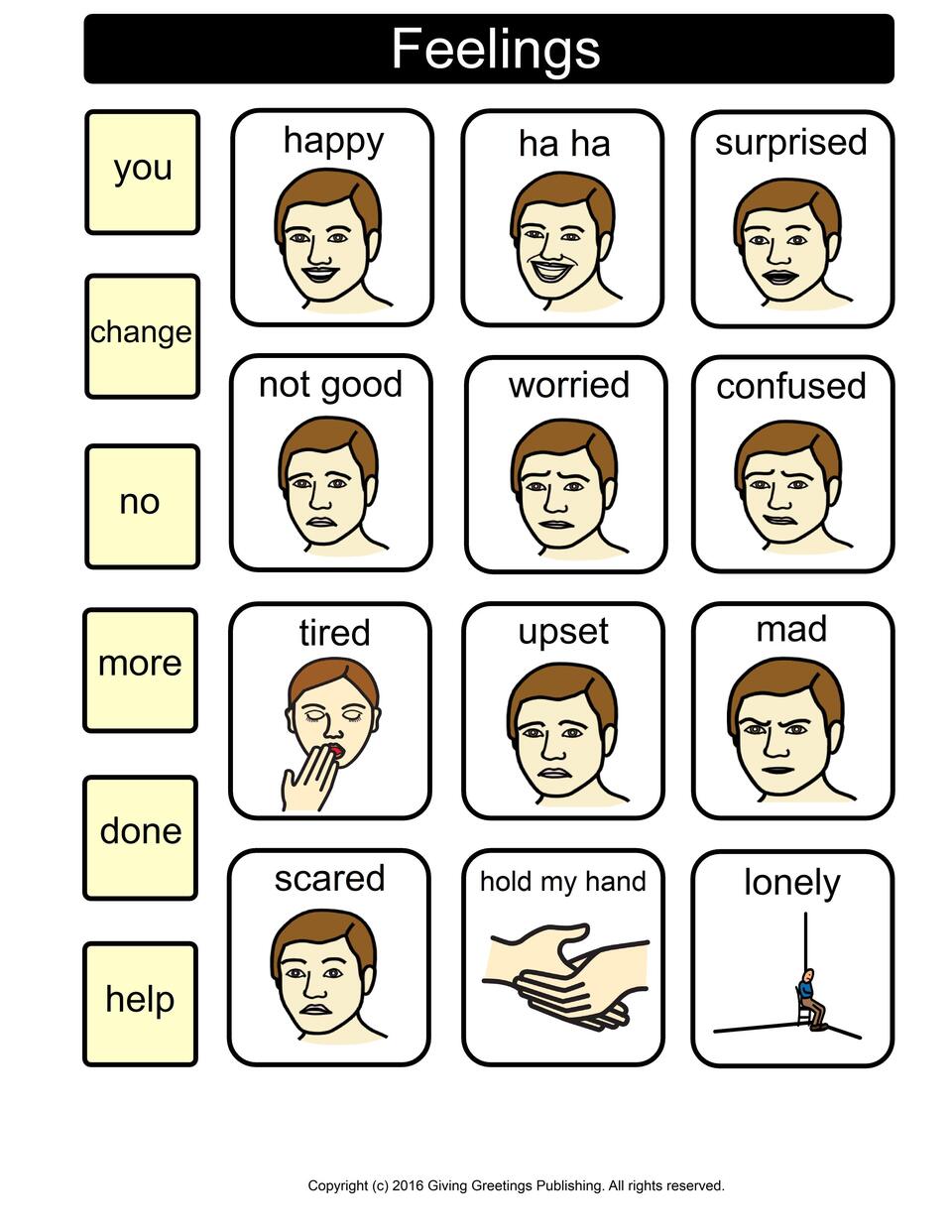 Big Picture Caregiving Communication Book Sample Pages