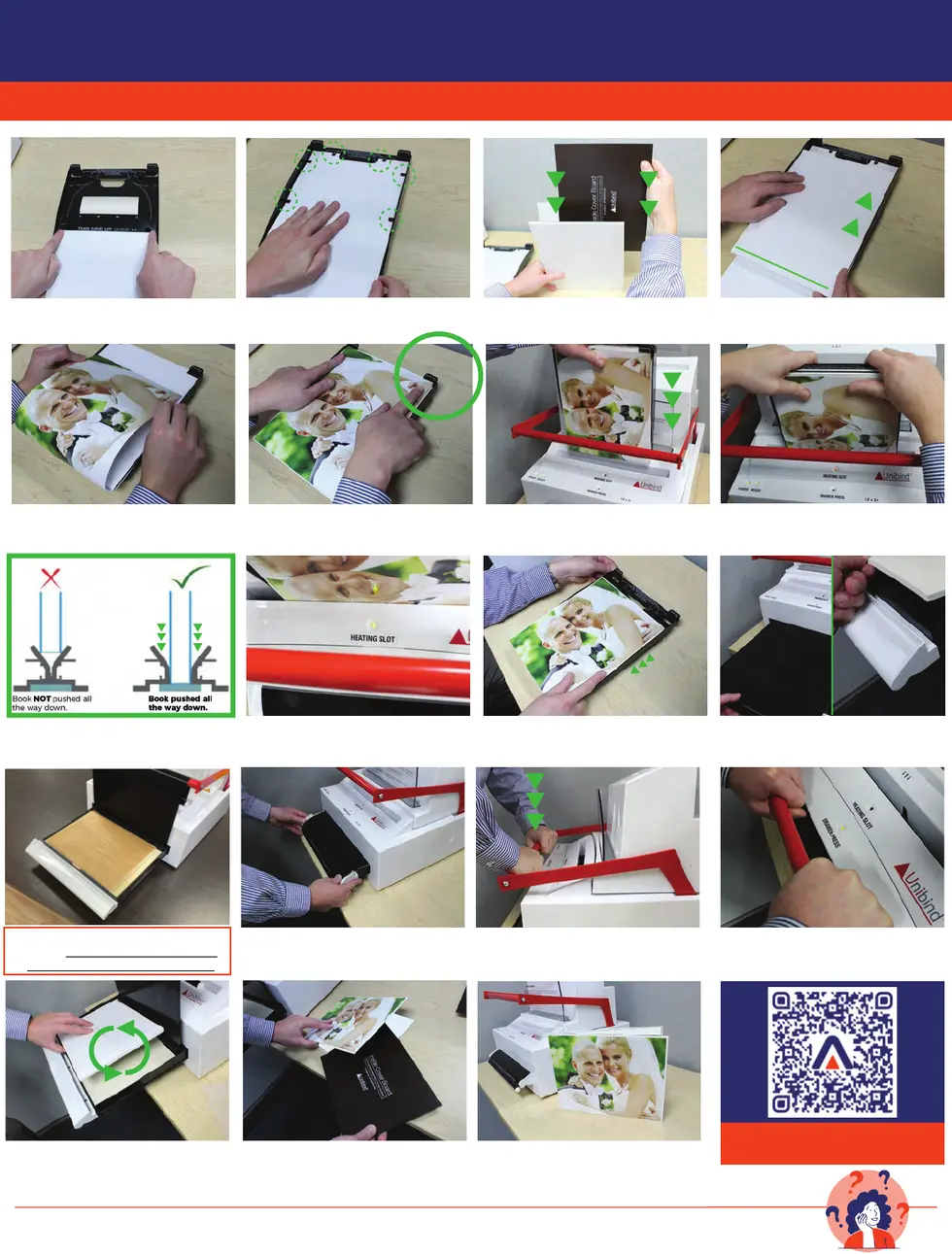Custom Cover Book & Binding Instructions