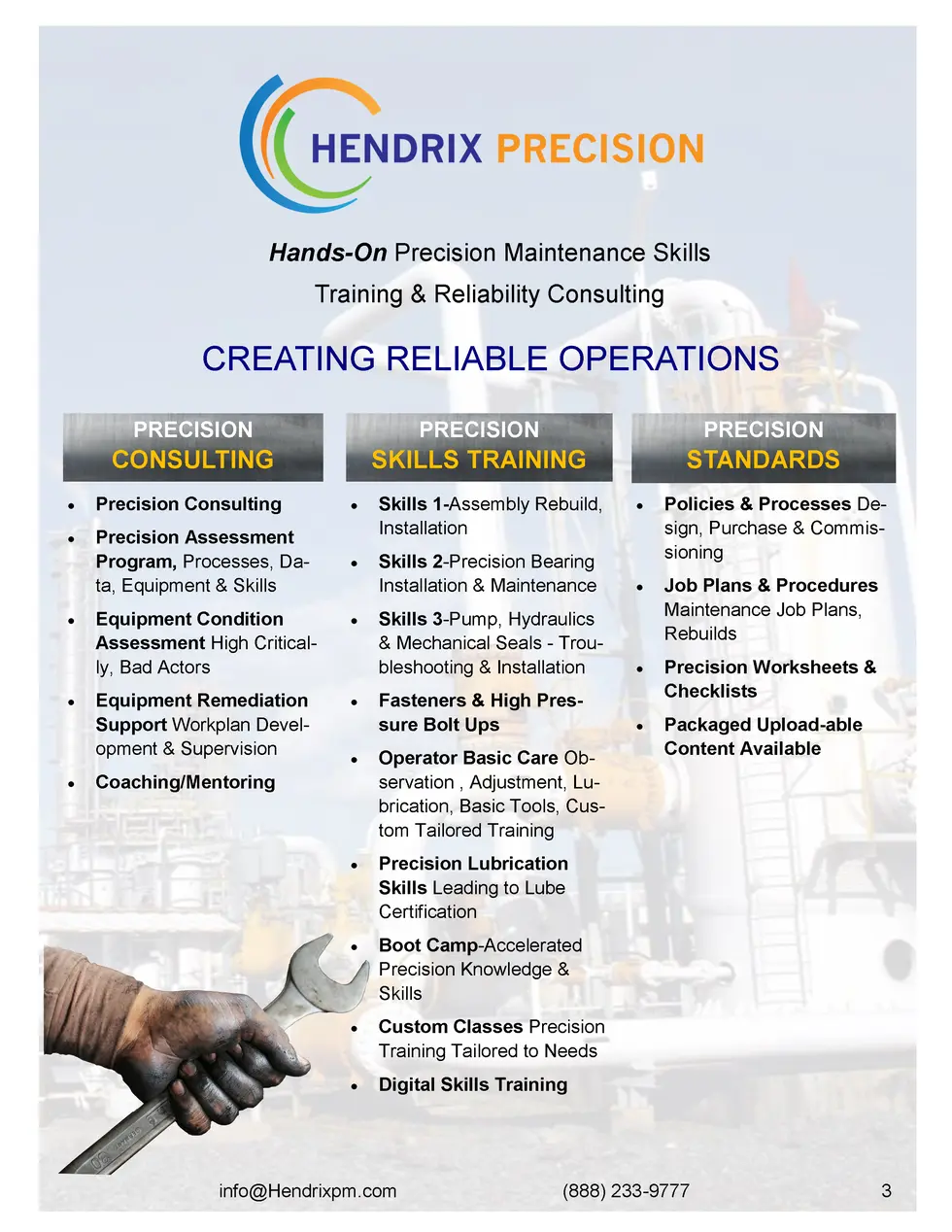 Precision Maintenance One Point Lessons Hendrix Precision Maintenance : simplebooklet.com