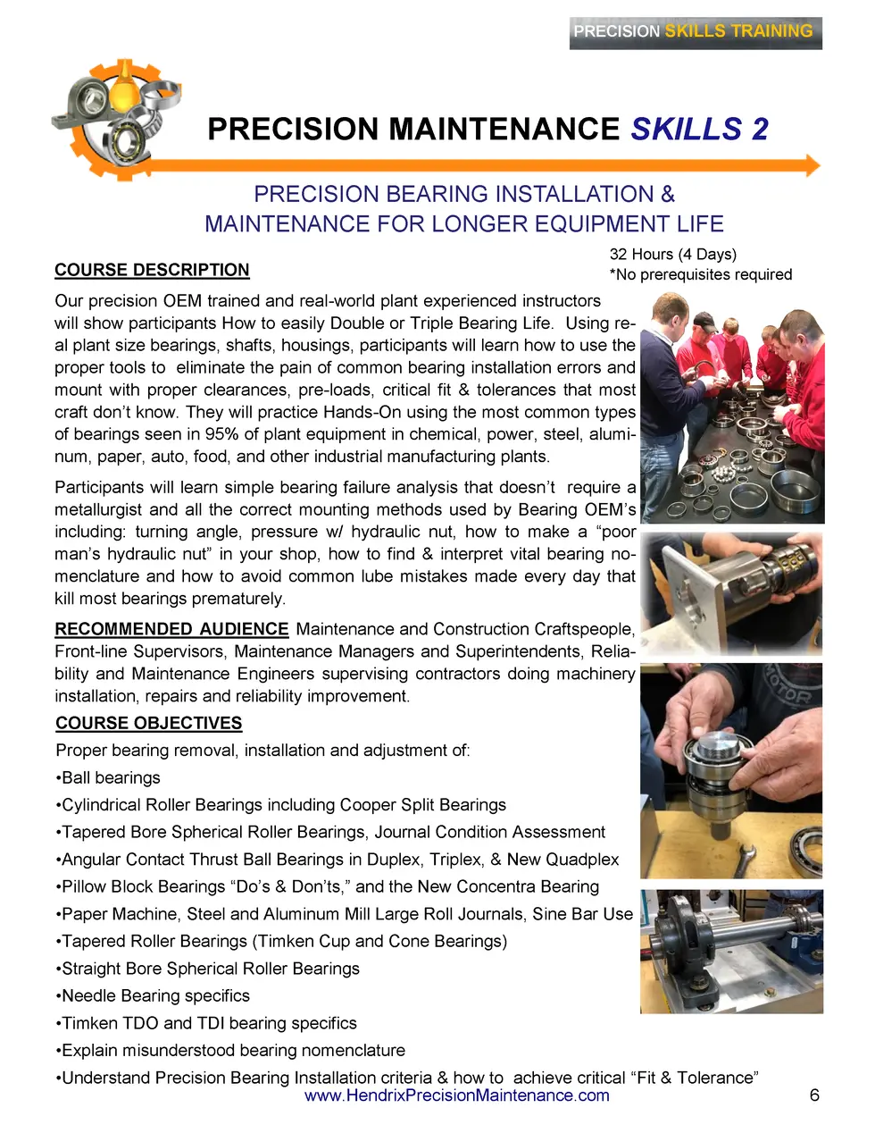 Precision Maintenance One Point Lessons Hendrix Precision Maintenance : simplebooklet.com