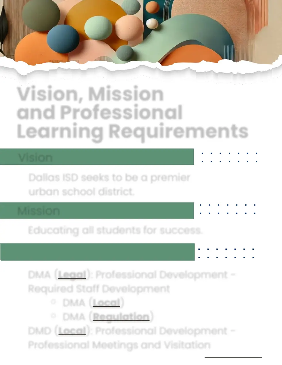 Summer 25 Professional Learning