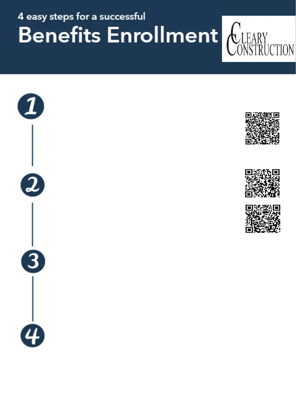 Cleary English 4 steps Flyer