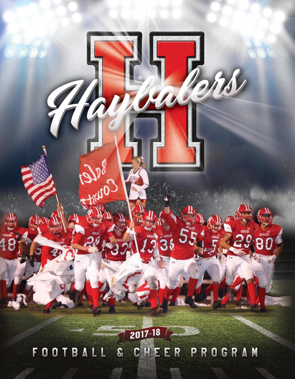 Hollister Football Game Program : simplebooklet.com