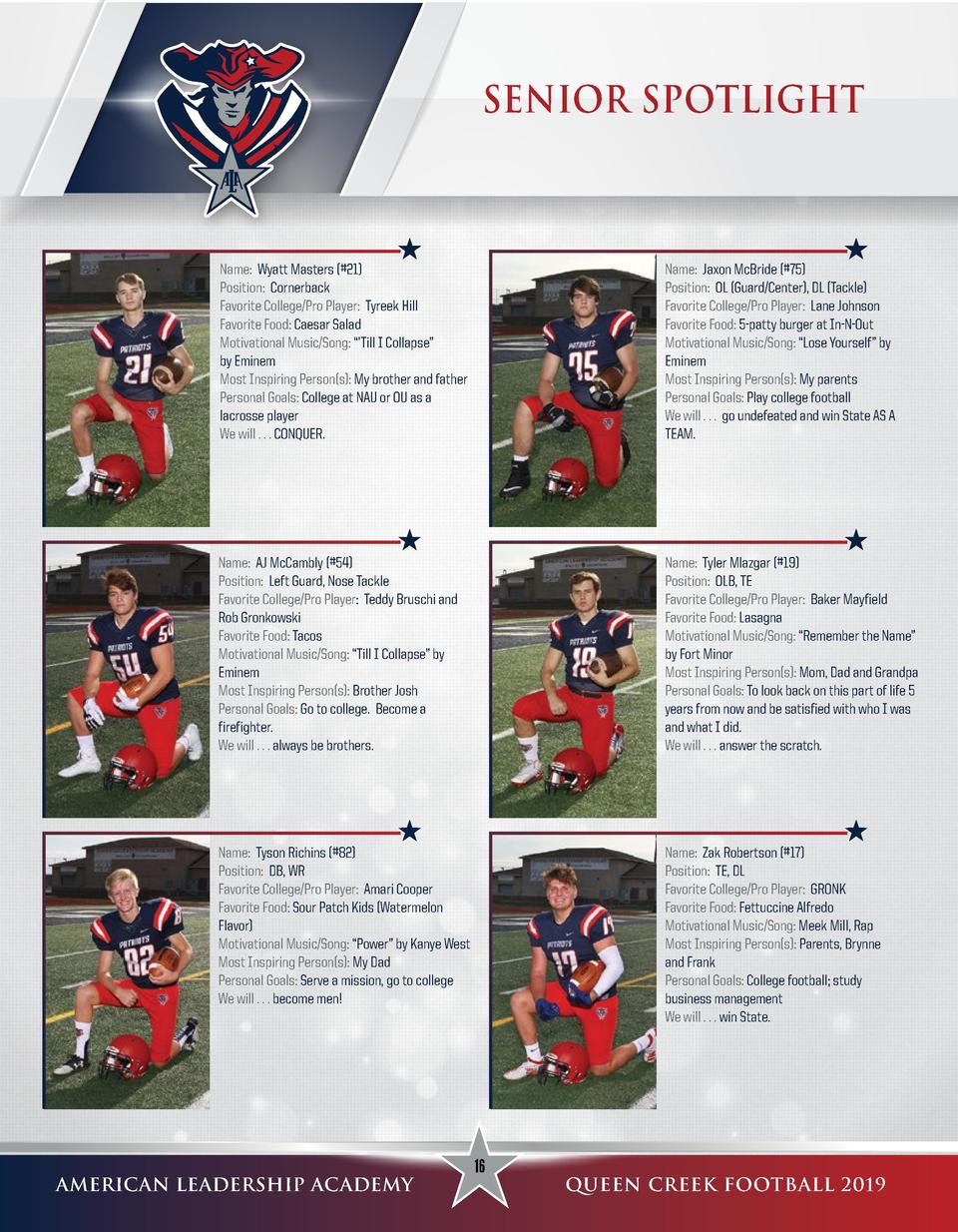 American Leadership Academy Qc Football Simplebooklet Com