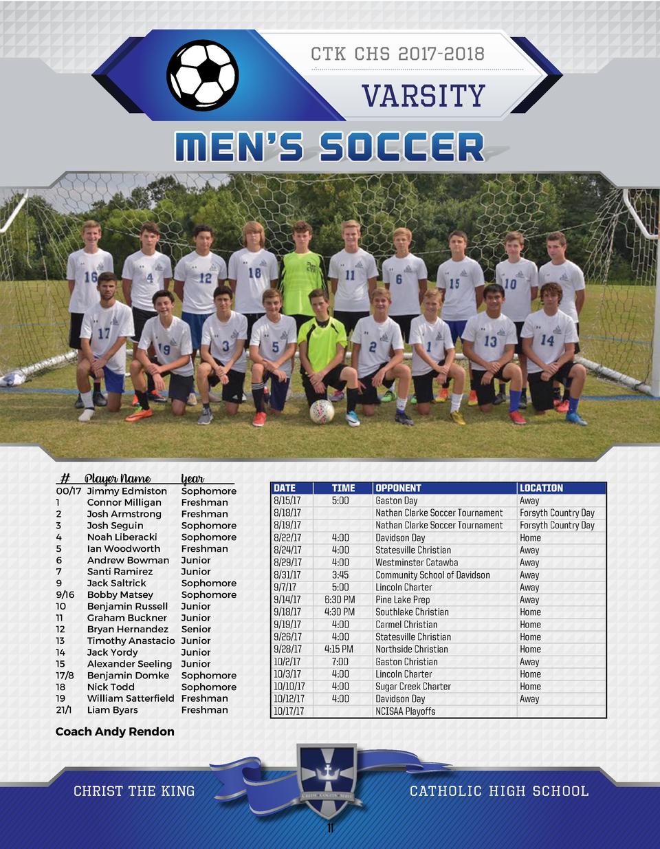 Ctk Fall Sports Game Program Simplebooklet Com