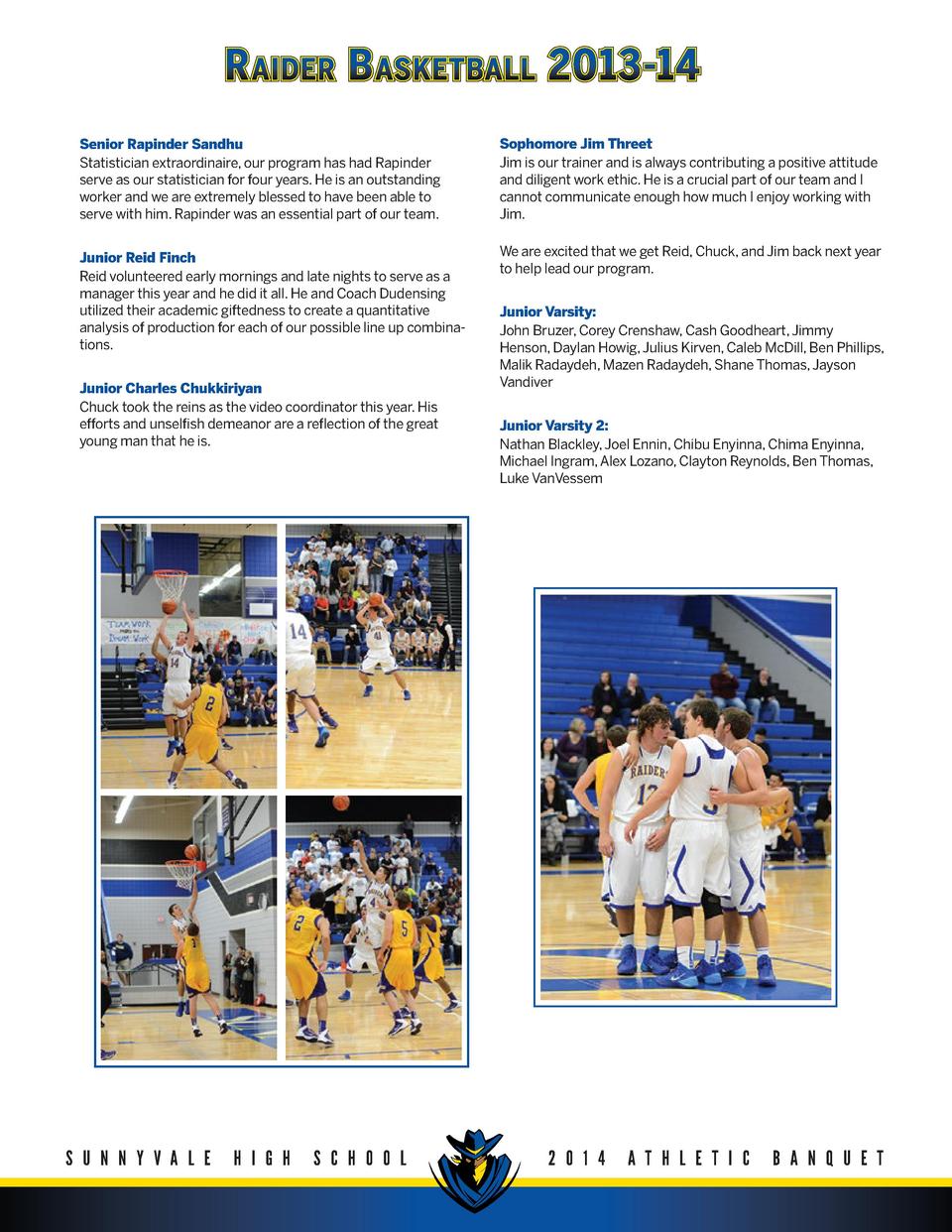 Sports Banquet Program Simplebooklet Com