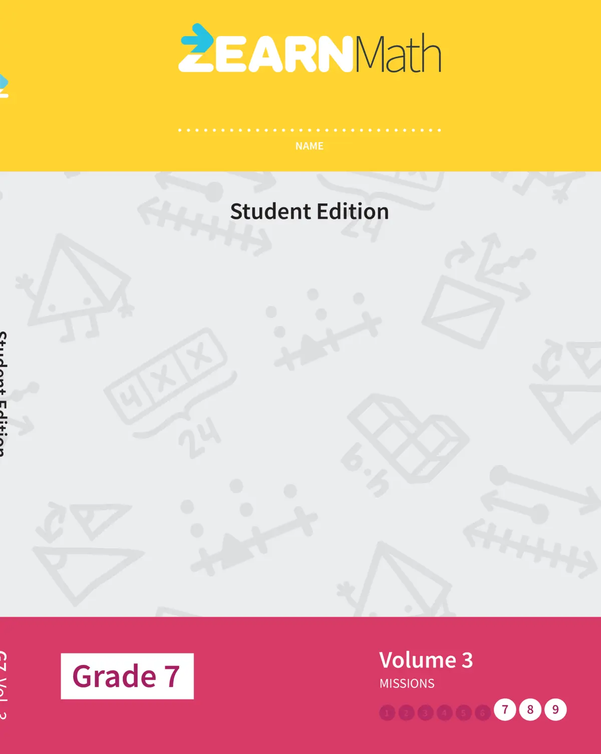 Zrn Math Zearn Math–Student Edition: Volume 3, G7