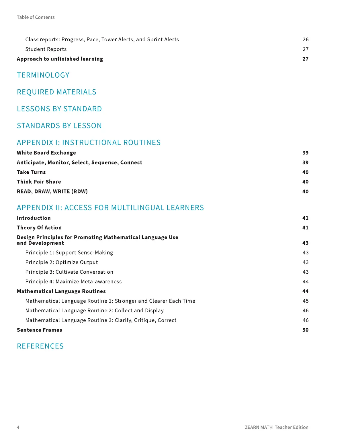 Zearn Math–Teacher Edition: Course Guide, G2