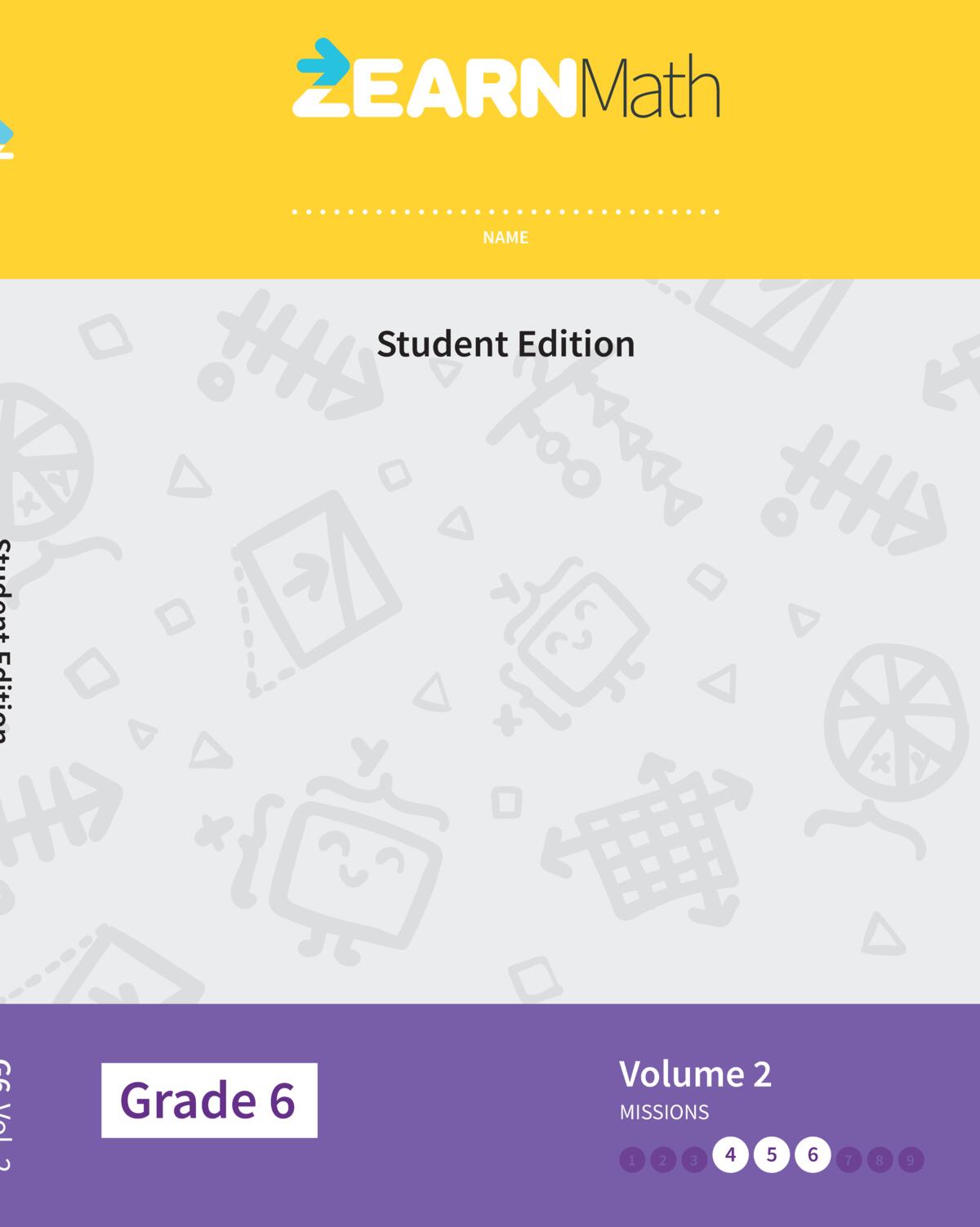 Zearn Math–Student Edition: Volume 2, G6