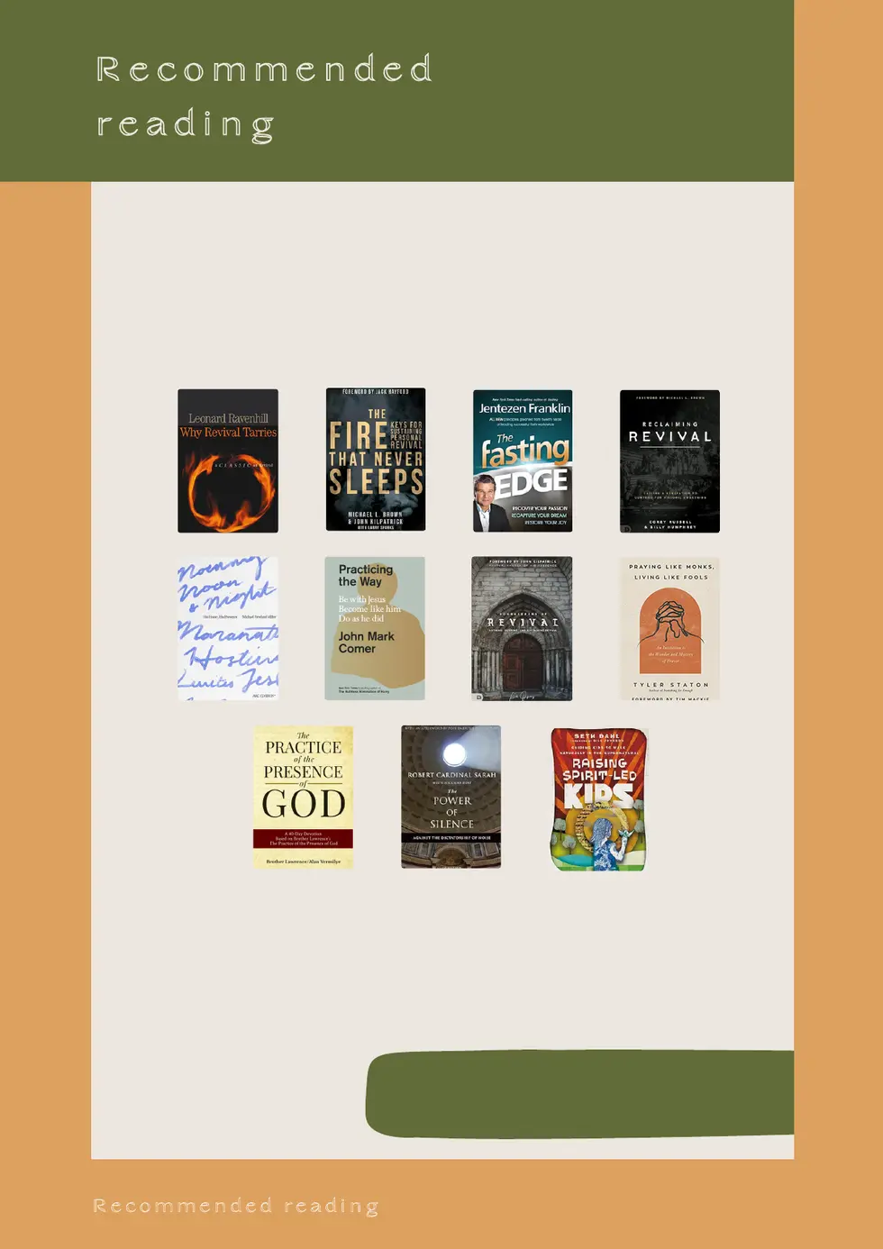 Consecration Prayer and Fasting Toolbox