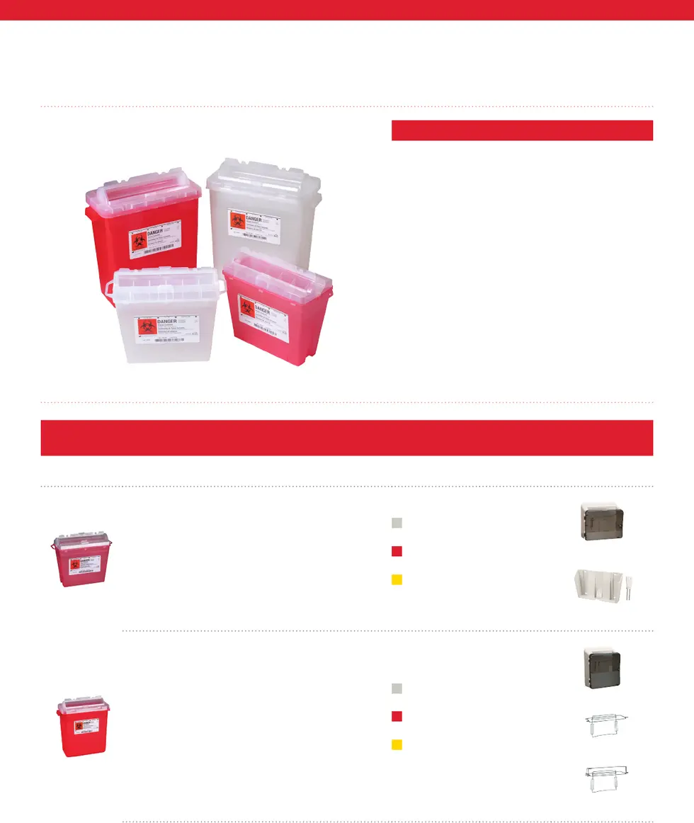 BHC Sharps + Speciality Container Catalog