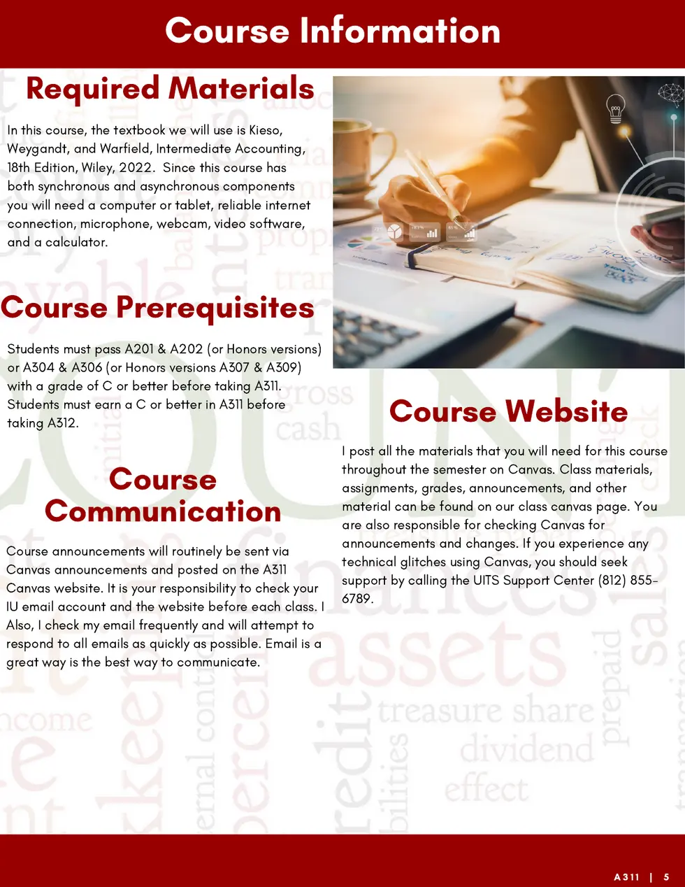 Summer 2025 A311 Syllabus