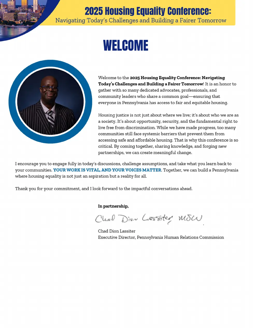 Housing Conference 2025 program