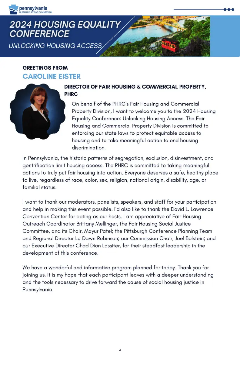 2024 HOUSING EQUALITY CONFERENCE