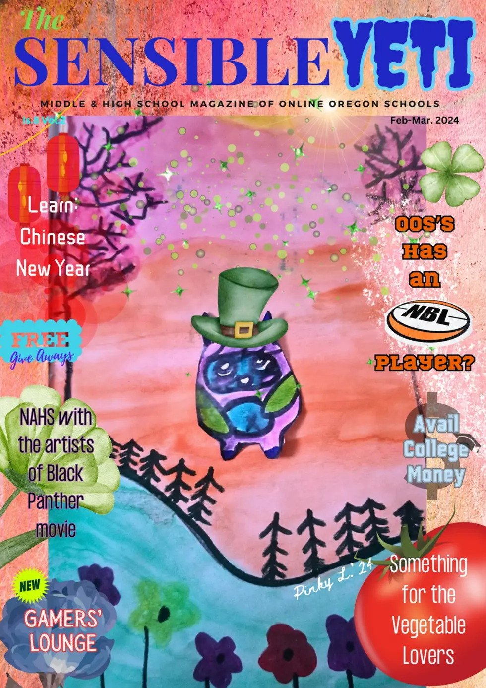 Online Oregon Schools The Sensible Yeti Magazine_Feb.-Mar.2024