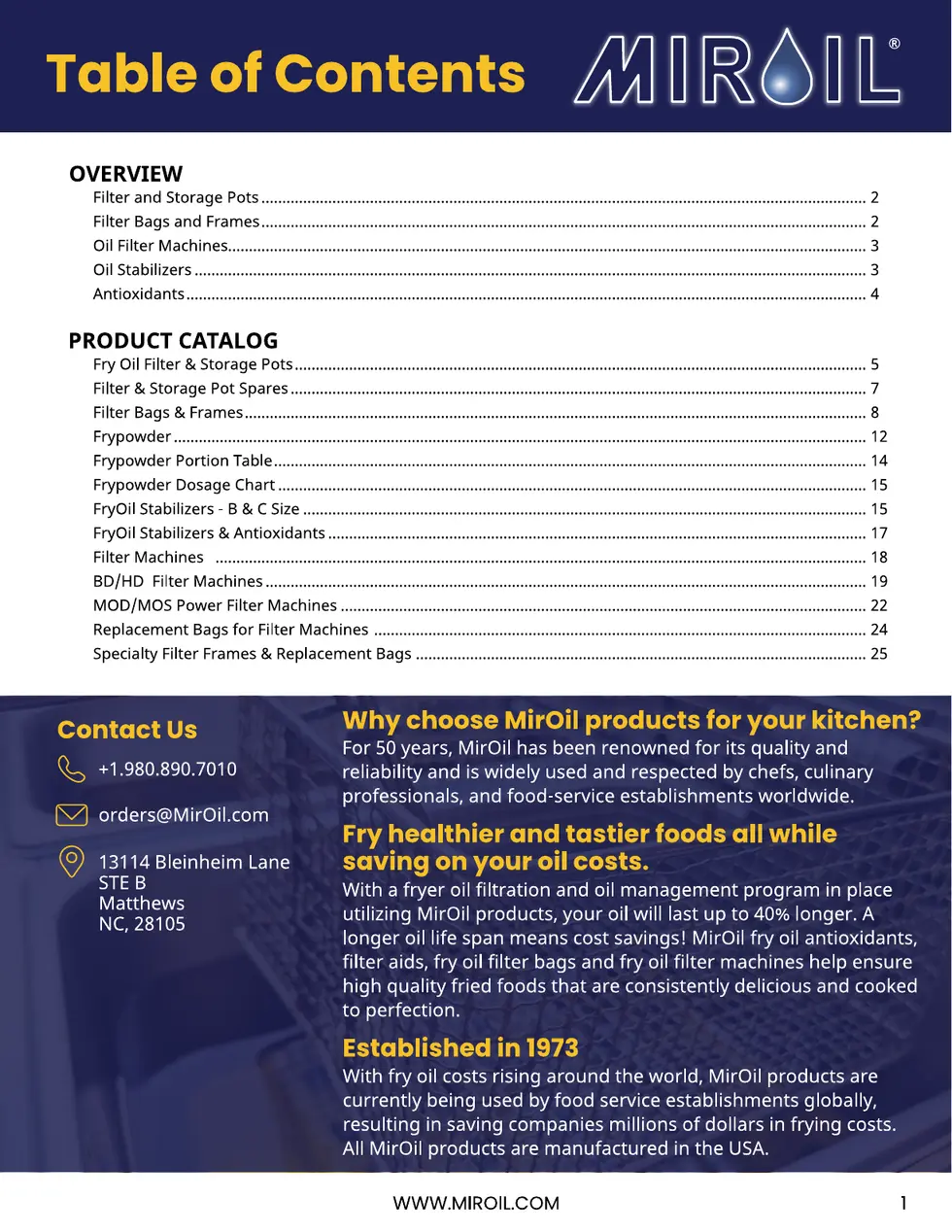 Miroil Booklet