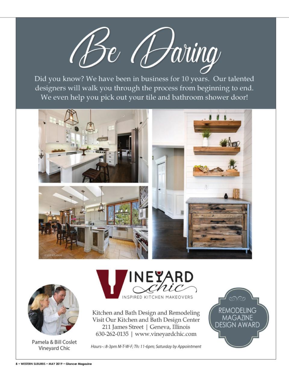 Glancer DuPage, May 2019