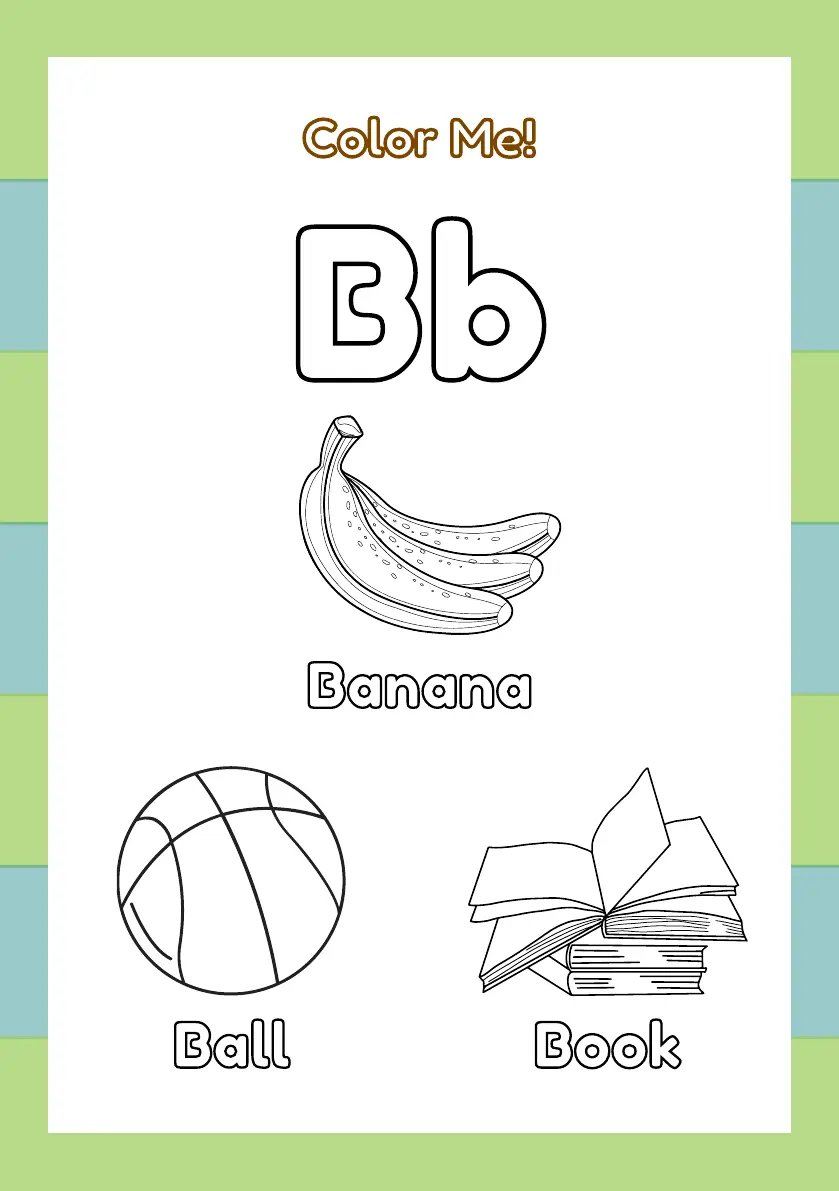 My First ABC Coloring Booklet