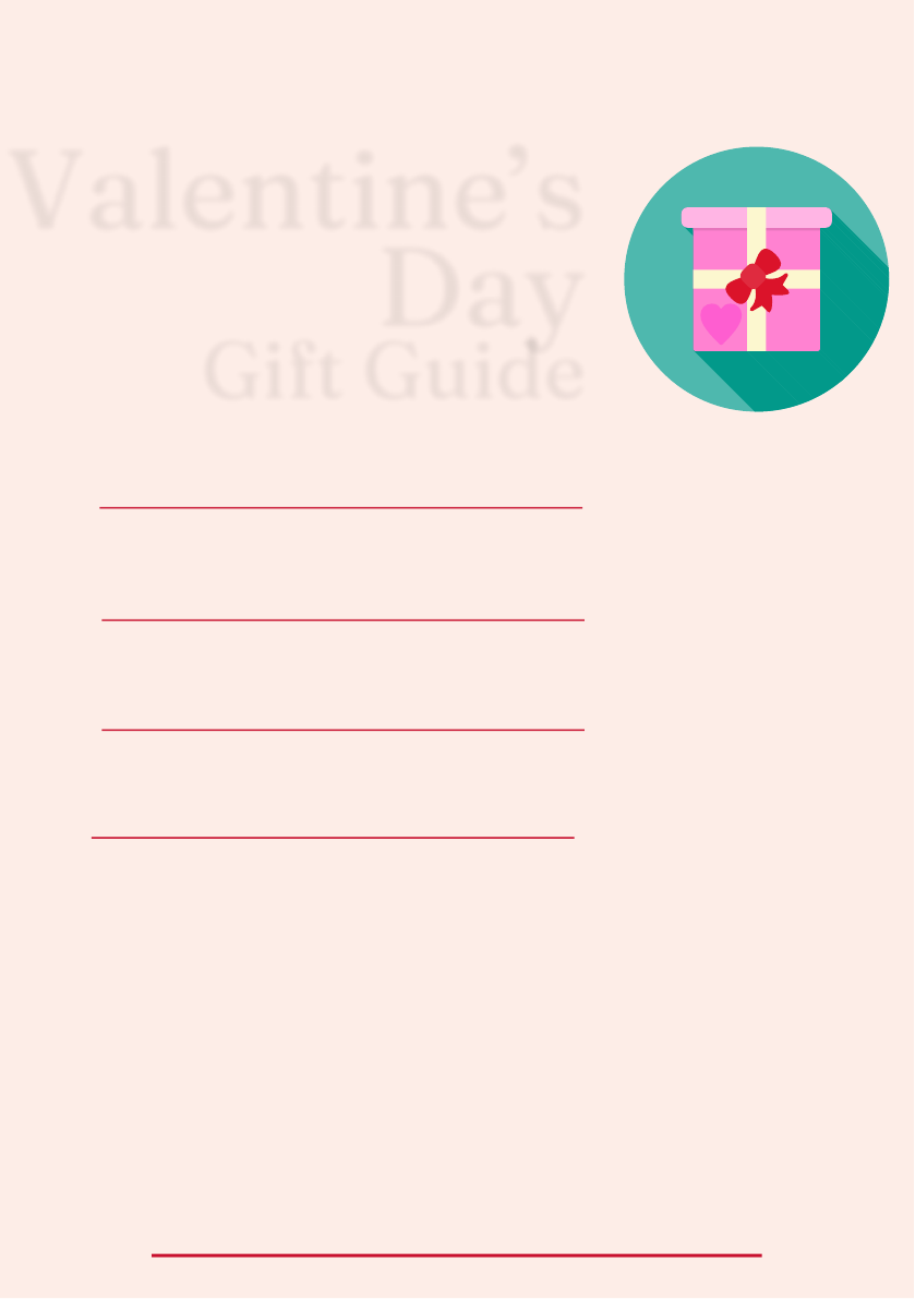 Downtown Oak Park Valentine's Day Gift Guide 2026 : simplebooklet.com